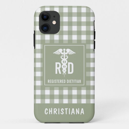 Speciaal voor RD geregistreerd Dietitititititiaans Case-Mate iPhone Case (Achterkant)