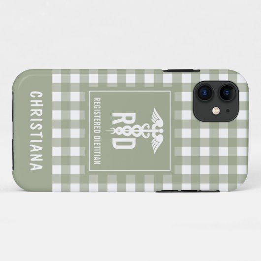 Speciaal voor RD geregistreerd Dietitititititiaans Case-Mate iPhone Case (Achterkant (horizontaal))