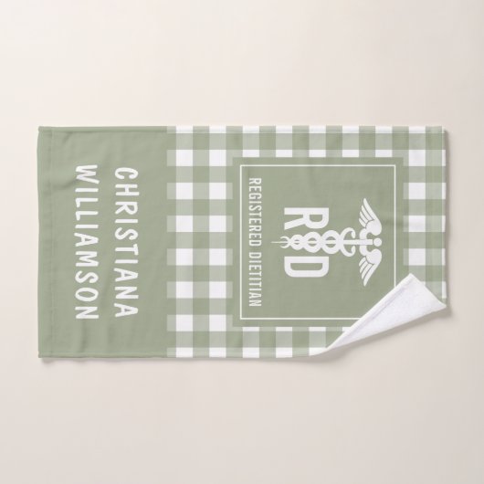 Speciaal voor RD geregistreerd Dietitititititiaans Handdoek (Handdoek)