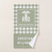 Speciaal voor RD geregistreerd Dietitititititiaans Handdoek (Handdoek)