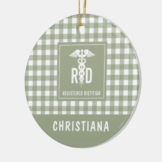 Speciaal voor RD geregistreerd Dietitititititiaans Keramisch Ornament (Links)