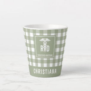 Speciaal voor RD geregistreerd Dietitititititiaans Latte Mok