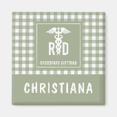 Speciaal voor RD geregistreerd Dietitititititiaans Magneet (Voorkant)