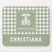 Speciaal voor RD geregistreerd Dietitititititiaans Muismat (Voorkant)