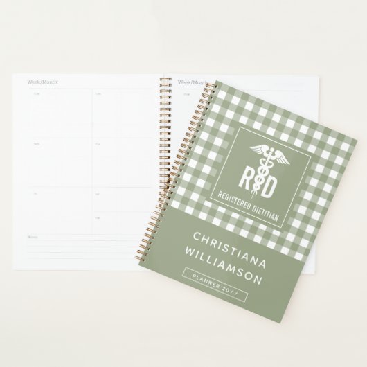 Speciaal voor RD geregistreerd Dietitititititiaans Planner (Display)
