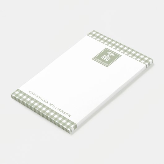 Speciaal voor RD geregistreerd Dietitititititiaans Post-it® Notes (Schuin)