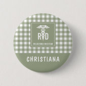Speciaal voor RD geregistreerd Dietitititititiaans Ronde Button 5,7 Cm (Voorkant)