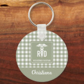Speciaal voor RD geregistreerd Dietitititititiaans Sleutelhanger (Achterkant)