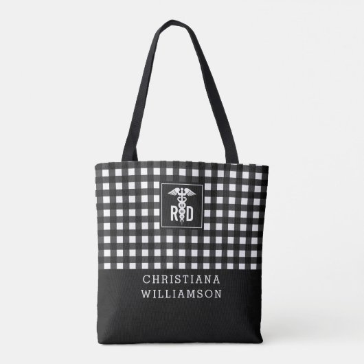 Speciaal voor RD geregistreerd Dietitititititiaans Tote Bag (Achterkant)