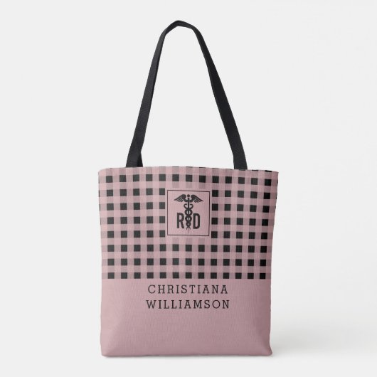 Speciaal voor RD geregistreerd Dietitititititiaans Tote Bag (Achterkant)
