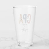 Speciaal voor Retro CPA gecertificeerde openbare a Glas (Achterkant)