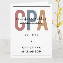 Speciaal voor Retro CPA gecertificeerde openbare a