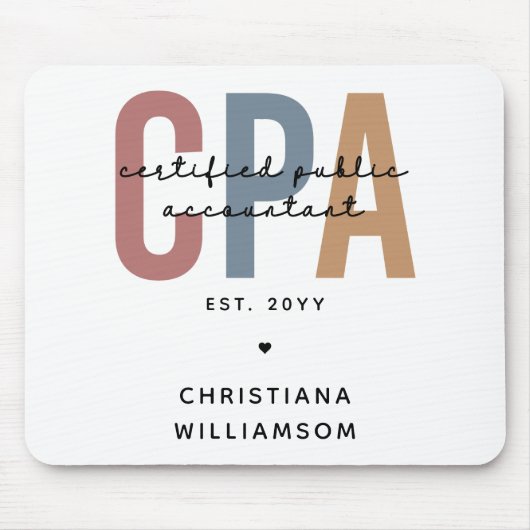 Speciaal voor Retro CPA gecertificeerde openbare a Muismat (Voorkant)