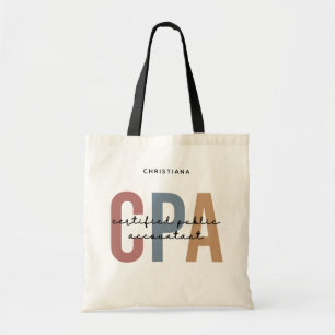 Speciaal voor Retro CPA gecertificeerde openbare a Tote Bag