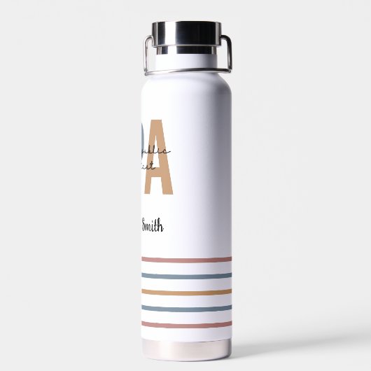 Speciaal voor Retro CPA gecertificeerde openbare a Waterfles (Achterkant)