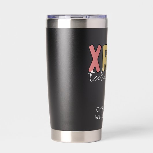 Speciaal voor röntgentechnologie ontworpen röntgen geïsoleerde drinkbeker (Voorkant)