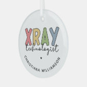 Speciaal voor röntgentechnologie ontworpen röntgen glas ornament (Voorkant links)