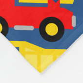 Speciaal voor speelgoed geschikte vuilniswagen, de fleece deken (Hoek)