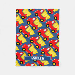 Speciaal voor speelgoed geschikte vuilniswagen, de fleece deken