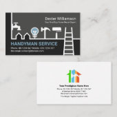 Speciaal voor thuisgebruikers bestemde grensbouwon visitekaartje (Voorkant / Achterkant)