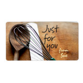 speciaal voor u baketiketten etiket (Voorkant)