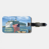 Speciaal voor wegvervoer bagagelabel (Achterkant horizontaal)