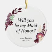 Speciaal voorstel van de heer Bridesmaid van de ee Keramisch Ornament (Voorkant)