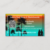 Speciaal vormgegeven standaard QR-gecodeerd Visite Visitekaartje (Voorkant)