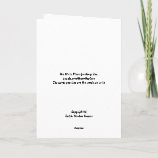 Speciaal vriend bedankt je kaarten (Achterkant)