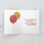 Speciaal Vriend een mooie Happy Birthday Kaart (Binnen)