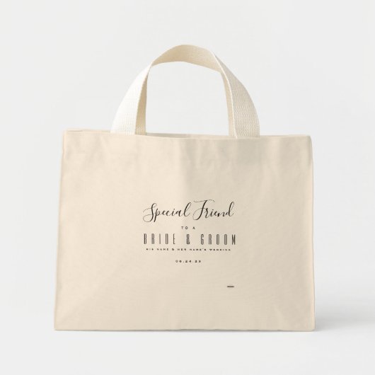 Speciaal Vriend Gepersonaliseerd Tas HAMbyWG (Voorkant)