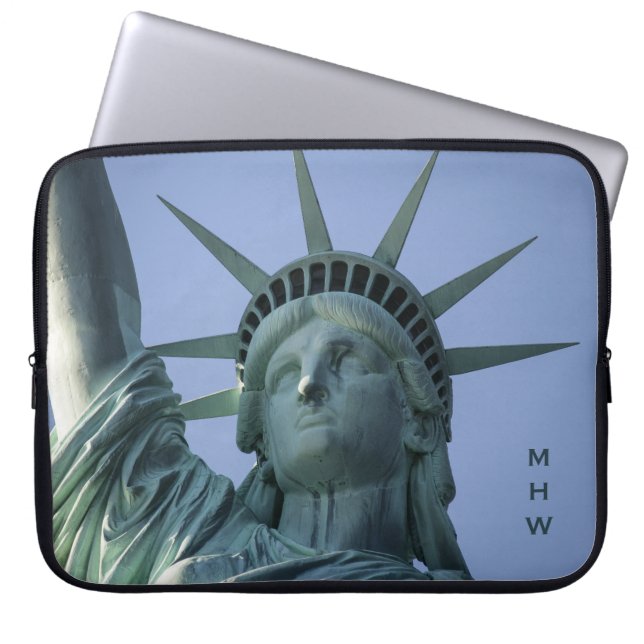 Speciaal vrijheidsbeeld van laptophoezen laptop sleeve (Voorkant)