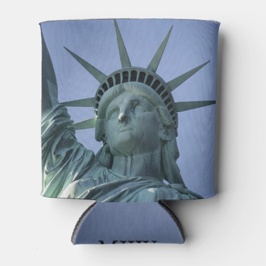 Speciaal vrijheidsmonogram koelbox blikjeskoeler (Voorkant)