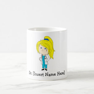Speciaal Vrouw voor Cute Doctor - Blonde Coffee Mu Koffiemok