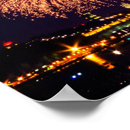 Speciaal vuurwerk poster (Hoek)