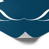 Speciaal wasgoed voor de marine poster (Hoek)