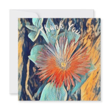 Speciaal Waterverf Art TableRose Hartelijk dank