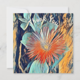 Speciaal Waterverf Art TableRose Hartelijk dank Kaart