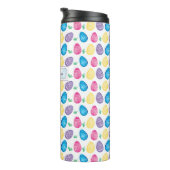 Speciaal Waterverf paaseipatroon Thermosbeker (Geroteerd rechts)