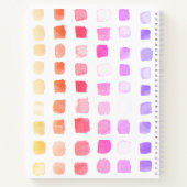 Speciaal Waterverf Rainbow Colors Sketchbook Notitieboek (Achterkant)