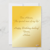 Speciaal Wenskaart-Aanpassen Kaart (Achterkant)