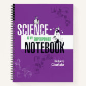 Speciaal wetenschappelijk biologisch laboratorium notitieboek (Voorkant)