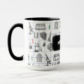 Speciaal wetenschappelijk scheikundewetenschappeli mok (Links)