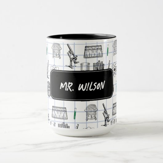 Speciaal wetenschappelijk scheikundewetenschappeli mok (Midden)