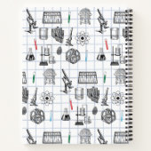 Speciaal wetenschappelijk scheikundewetenschappeli notitieboek (Achterkant)