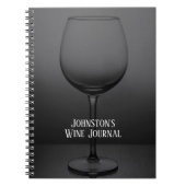 Speciaal wijnjournaal notitieboek (Voorkant)