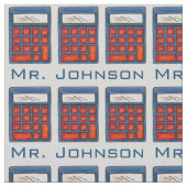 Speciaal Wiskunde Leerleraar Schoolcalculator Nerd Stof (Close Up)