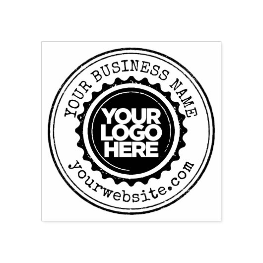 Speciaal zakelijk Logo Rubberstempel (Afrduk)