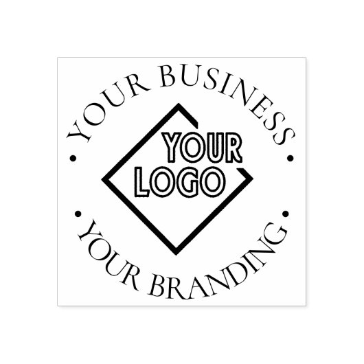 Speciaal zakelijk merk Logo Rubberstempel (Afrduk)