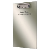 Speciaal zilver roestvrij staal klembord (Links)